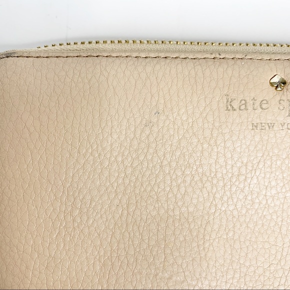 Kate Spade Cobble Hill Lacey Zip Wallet Affogato - Picture 10 of 14
